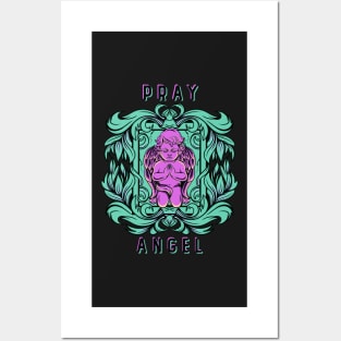 Pray Angel - Vintage Posters and Art